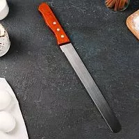 Нож с узкими зубчиками, 25 см