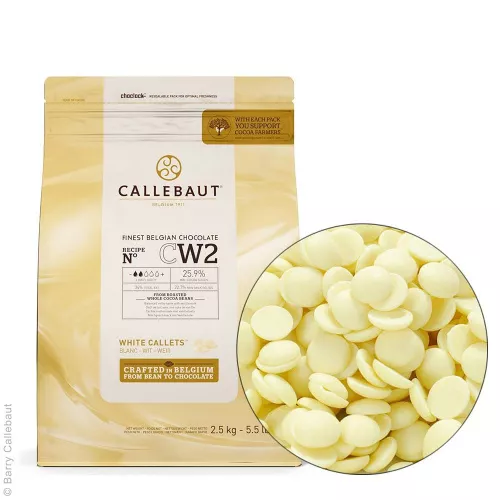 Шоколад Каллебаут Callebaut Белый 25.9%, упаковка 2,5 кг Шоколад Каллебаут Callebaut Белый 25.9%, упаковка 2,5 кг