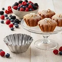 Форма для выпечки корзинок и кексов,  9*5*3,9см. 1шт