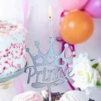 Топпер-свеча "Prince" хамелеон