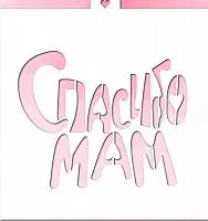 Трафарет "Спасибо мам"