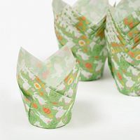 Форма для выпечки "Тюльпан Кролики" d50 h80, 20шт.